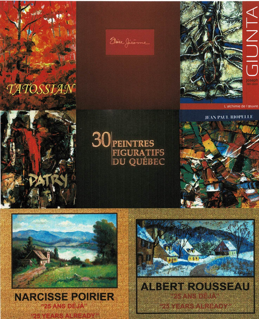 Livres d'art Canadien et internationales