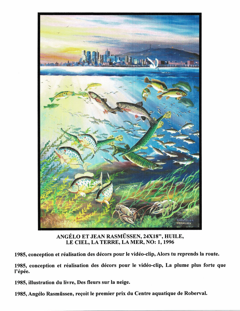 RASMUSSEN ANGÉLO, 1925-2014 (CÉGEP CHICOUTIME / UDQC) (AND JEAN ...